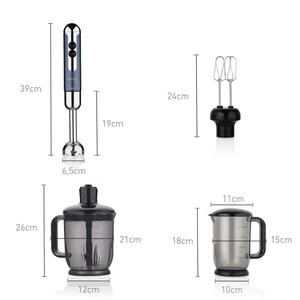 Korkmaz A447-13 Mia Mega Set frullatore Azura/cromato - Product Image 3