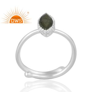 Best Selling 925 Sterling Silver Natural Gold Sheen <b>Obsidian</b> Gemstone Ring Custom <b>Jewelry</b> For Women Gift For Her - Product Image 1