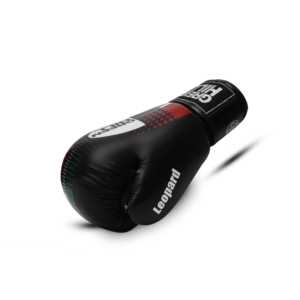 Guantes de Boxeo de Cuero con Estampado de Leopardo Personalizados Green Hill para Niños, Guantes de Entrenamiento con Cordones en Tallas 8oz 10oz 12oz 14oz 16oz - Product Image 1