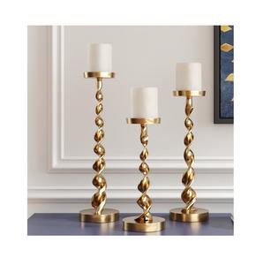 Porte-bougie géométrique contemporain en métal, parfait pour la décoration intérieure moderne, l'éclairage d'ambiance de table ou l'affichage décoratif - Product Image 6