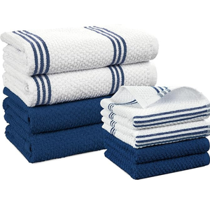 Serviettes de cuisine en coton tissé écologique jetables à séchage rapide absorbant l'eau marque ORCHID d'Inde - Product Image 3