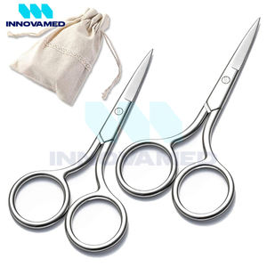 Ciseaux à sourcils en acier personnalisés de tailles différentes durables de qualité des Highlands bon fournisseur OEM ODM Service - Product Image 1