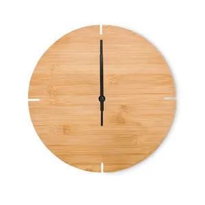 ESFERE Horloge murale en bambou durable Produit de merchandising écologique - Product Image 3