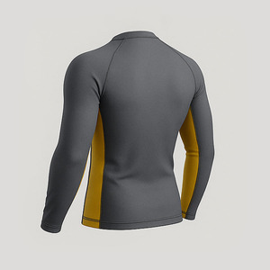 Sublimación Jiu Jitsu Rash Guard Camisa de compresión Ropa deportiva transpirable Jiu Jitsu Kimonos Equipo - Product Image 2