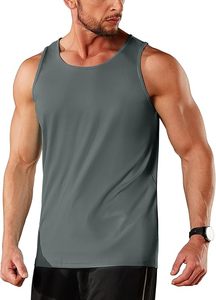 Las camisetas sin mangas de algodón transpirable para hombre más vendidas, Camisa sin mangas de verano para Fitness/chaleco informal, estilo moderno - Product Image 5