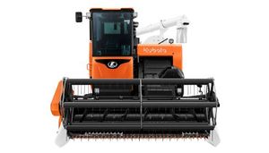 Cosechadora de Arroz de 120HP Kubota DC-108X con Orugas de Goma, Máquina Diésel para Cosechar Granos, Ideal para Campos de Arroz Grandes y Uso en Zonas Húmedas - Product Image 1