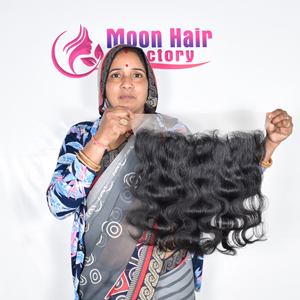 ผมมนุษย์บริสุทธิ์จากอินเดียผมธรรมชาติไม่ผ่านกระบวนการผม100% มนุษย์ - Product Image 5