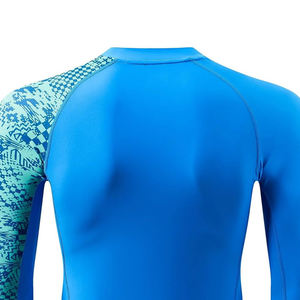 Workout Wear Solid Color <b>Men</b> Rash Guard With Long Sleeve Design Your Own Custom <b>Compression</b> <b>Men's</b> Rash Guards - Product Image 6