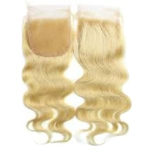 Extensiones de peluca Rubia de 26-28 pulgadas con cierre de encaje HD, el mejor cabello Remy indio crudo, fabricante superior exportado fabricado con ondas naturales - Product Image 4
