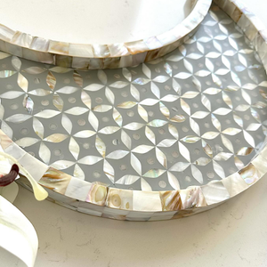 ถาดรองพระจันทร์เสี้ยวไข่มุกแม่ของเวียดนามสำหรับขนมไหว้พระจันทร์แบบฝังหรูหราถาดเสิร์ฟรูปพระจันทร์สำหรับตกแต่งบ้าน - Product Image 4