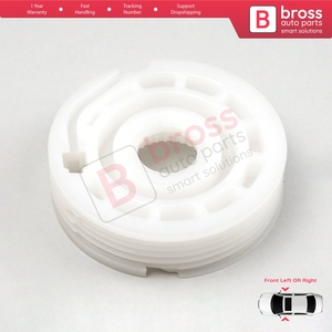 ล้อปรับกระจกหน้าต่าง BWR737 ด้านหน้าซ้ายหรือขวา สำหรับ 307 4/5 ประตู ปี 2000-2007 - Product Image 3