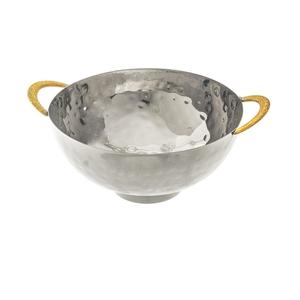 Bol de service à base de boule en résine de style minimaliste vintage Design doré Ustensiles de cuisine de table Vaisselle Saladier Prix de gros - Product Image 5