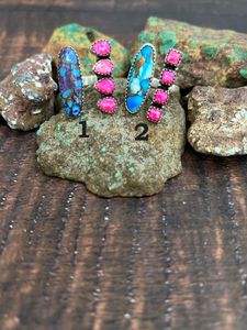 Bague ajustable en argent sterling faite à la main Bijoux de style bohème Cadeau artisanal unique pour femme - Product Image 3