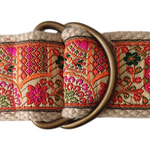 2025 KVR 2025 Usine En Gros Solide Couleur Double D-Ring Boucle Jacquard Nylon Sangle Ceinture Avec Pointe En Métal - Product Image 6