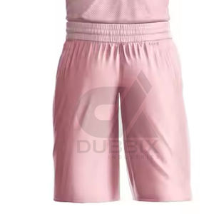 Uniforme de basket-ball de couleur unie dernière conception nouveau style qualité supérieure respirant et vente en ligne adaptée aux grandes tailles - Product Image 6