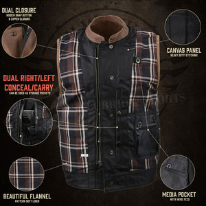 Chaleco de cuero elegante de alta calidad para hombre, último diseño, transpirable, informal, de invierno, con bolsillo, ligero, recién llegado - Product Image 4