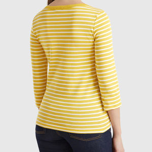 Venta caliente 100% camisetas de algodón para mujer camisa de mujer transpirable de alta calidad hecha en Pakistán - Product Image 6