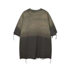 Custom Oversized <b>Tshirt</b> Graphic Acid Wash Heavyweight T-Shirt Big Digital Printing T Shirt DTG <b>Tshirt</b> for Men - Product Image 6