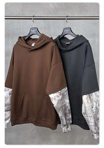 Vêtements pour hommes 2025 Collection automne High Street Style européen américain polaire doublé Camouflage sweats à capuche pour hommes - Product Image 6