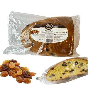 Tissi Pandolce aux Raisins 400g X 8pcs, Saveur Fruitée, Forme de Pain, Dessert Spécialité Fabriqué en Italie - Product Image 1