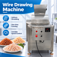 Machine à déchiqueter la viande électrique robuste, déchiqueteuse industrielle de porc cuit, déchiqueteuse de poulet pour restaurant, usine de transformation alimentaire