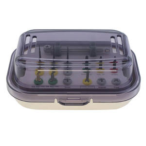 Kit de taladro cónico para implante dental Manual, tapones de 18 piezas, instrumentos quirúrgicos de acero inoxidable, certificado CE, Hosanna quirúrgico - Product Image 6