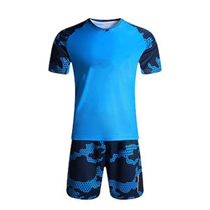 ชุดเสื้อฟุตบอลผู้ชายแบบปรับแต่งได้ชุดเสื้อแขนสั้นสำหรับฝึกซ้อมฟุตบอลในร่ม - Product Image 3