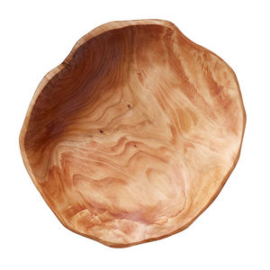 Ensaladera decorativa de mesa de tamaño personalizado con acabado Natural de madera, frutero, centro de mesa, Frutero de madera a precio aceptable Deco - Product Image 2