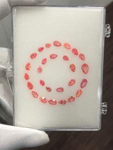 เพชรเพียร์คัตสีชมพูแฟนซีเพาะเลี้ยงในห้องปฏิบัติการ คุณภาพ VVS VS แบบขายส่ง พร้อมใบรับรองคุณภาพการเจียระไนแบบ Ideal Cut - Product Image 3