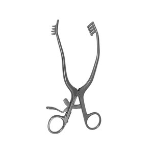 Bailey Rib Contractor avec cliquet 8 avec 4 1/2 ouverture Utilisation de l'acier inoxydable chirurgical allemand Procédures vétérinaires réutilisables - Product Image 5