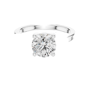Anillo Solitario con Diamante de Laboratorio de 1.5 CT para Mujer, Claridad VVS-VS EF, Oro de 18KT, 14KT, 10KT y Plata 925, Oro Rosa, Amarillo, Blanco - Product Image 3