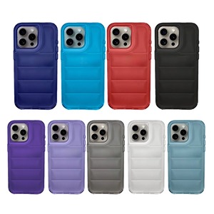 Moda Anti-graffio piumino Cover per il viso per iPhone per Samsung OPPO XM MOT resistente in materiale morbido TPU protezione del telefono - Product Image 3