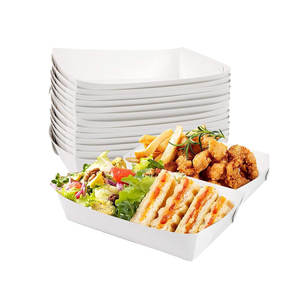 Muestras gratis Precio al por mayor Embalaje de comida rápida Embalaje de papel Kraft personalizado Embalaje de comida rápida - Product Image 1