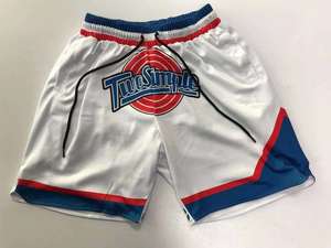 Pantalones Cortos de Baloncesto para Hombre, Estilo Urbano, de Malla Transpirable, de Secado Rápido, Cintura Elástica con Logotipo Bordado, Diseño Sólido, Bolsillos en las Rodillas - Product Image 3