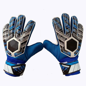 Guantes de portero de fútbol profesional de alta calidad, goma de látex transpirable para entrenamiento según estándar internacional - Product Image 2