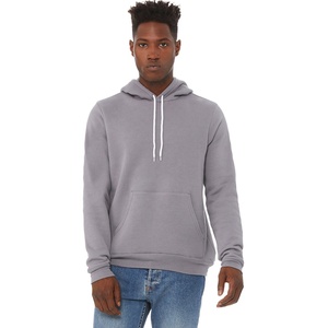 Vente en gros de sweats à capuche en polaire d'hiver pour hommes 100% coton à manches longues personnalisé surdimensionné bouffant solide grande taille 6XL délavé - Product Image 4