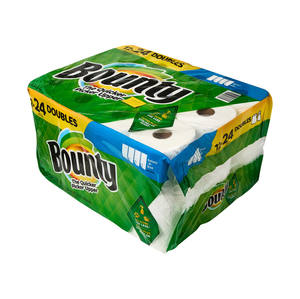 Toalla de Papel de Pulpa Virgen de Calidad Perfecta al por Mayor, Toalla de Papel Bounty, 12 Rollos Familiares, Toalla de Papel para Manos - Product Image 6