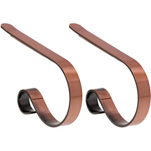 อุปกรณ์ตกแต่งเทศกาลคริสต์มาสอุปกรณ์แขวนสำหรับห้อยถุงเท้าสีน้ำตาลของขวัญแฮนด์เมดอุปกรณ์ตกแต่งเทศกาลวันหยุด - Product Image 3