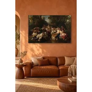 Fida Winterhalter Femme dormant dans la forêt (Floradora) Impression sur toile - Product Image 4