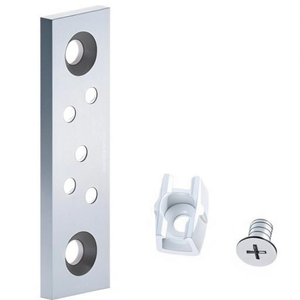 GEZE 8 mm Tie Rod Guide with Dowel Plate Galvanized Finish <b>Door</b> <b>Catches</b> & Closers - Product Image 3
