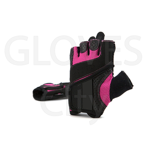 Venta al por mayor de guantes de fitness de medio dedo personalizado transpirable negro silicona impresa Palma para gimnasio guantes de levantamiento de pesas de GLOVES City - Product Image 4
