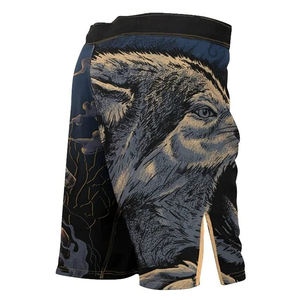 High Quality Custom MMA <b>Shorts</b> Durable Polyester <b>Grappling</b> BJJ Fight <b>Shorts</b> Sublimation Martial Arts Wear - Product Image 3