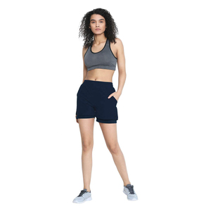 Mid Waist Eco-Friendly Canvas <b>Board</b> <b>Shorts</b> <b>Women</b> Fitness Running Breathable Quick Dry Anti-Wrinkle 4 Way Stretch Plus Size Logo - Product Image 2