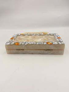 Premium Modern Eco-Friendly Waterproof Resin Clutch Purse | Glossy Acrylic Womens Evening <b>Bag</b> <b>for</b> <b>Wedding</b> & <b>Bridal</b> Events - Product Image 5