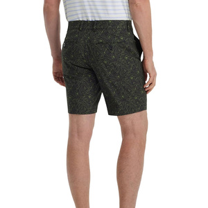 Shorts décontractés personnalisés pour hommes en tissu Oxford non tissé avec bordure en dentelle, respirants et extensibles, pour impressions artistiques, personnalisation de logo OEM et de marque pour équipes - Product Image 3