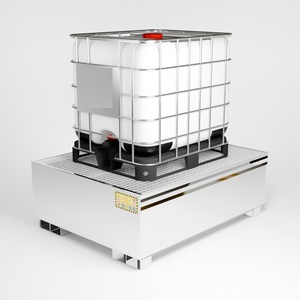 Cuve de collecte en acier inoxydable, composants essentiels, réservoir sous pression pour le stockage d'eau liquide, usage agricole, 1000 LT - Product Image 1