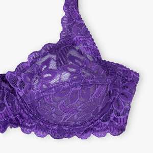 Skin Blossom-Soutien-gorge en dentelle florale sans armature/sans armatures - Product Image 1