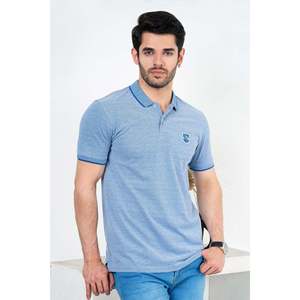 Camiseta Polo Unze London para Hombre, Modelo 'FLORIDA', 100% Algodón, Transpirable, con Bordado Oscuro, Talla XL - Product Image 2
