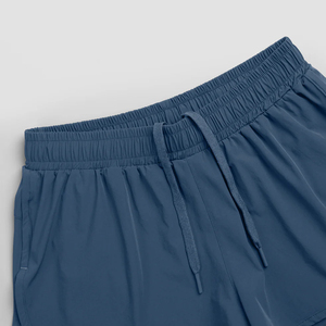 Short de sport pour femme à séchage rapide, imprimé uni, avec short intégré, taille ample, poches cachées, pour la course à pied, le tennis, le golf - Product Image 4