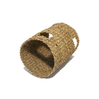 Tunnel de jonc de mer tissé à la main vietnamien jouets d'oiseaux les plus vendus pour accessoires de Cage accessoire de Cage pour animaux de compagnie à prix économique